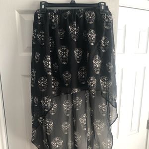 H&M high low skirt
